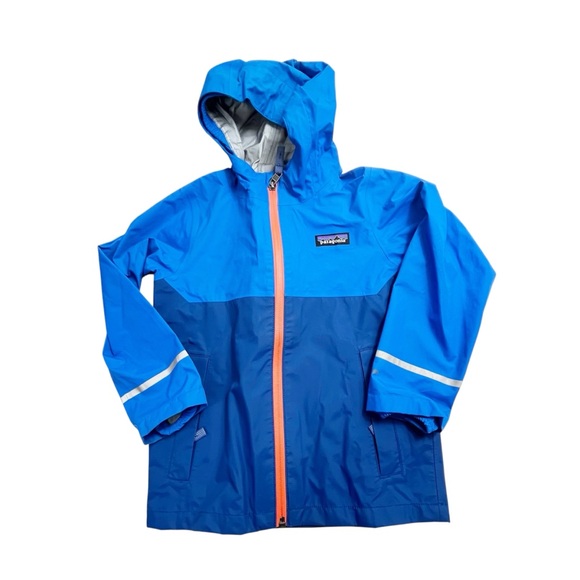 Patagonia Other - Patagonia H2NO blue rain jacket